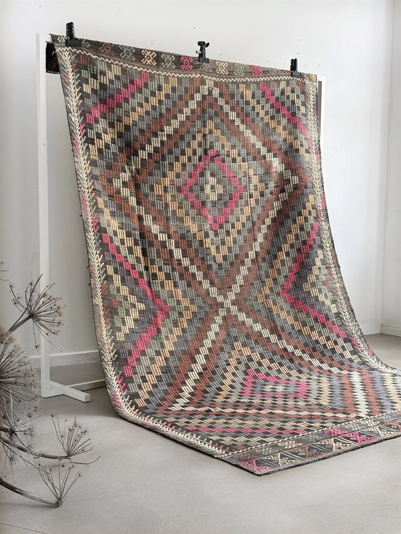 Kelim Tæppe 171X278