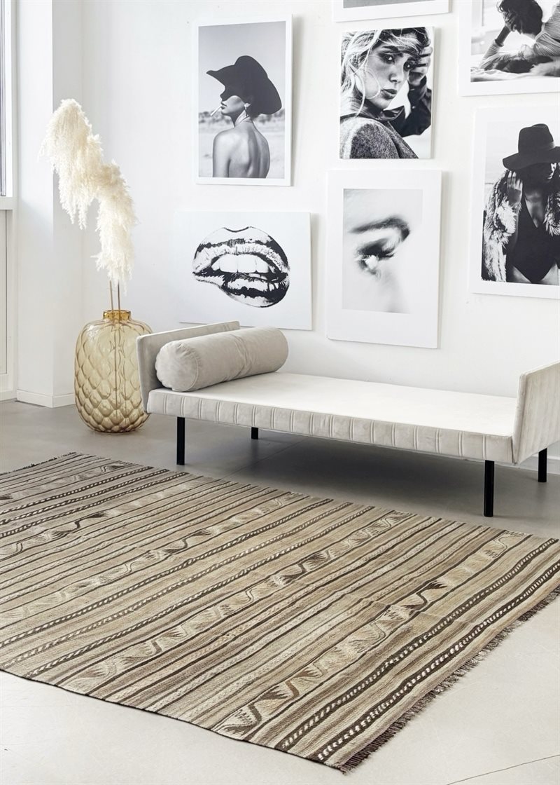 Kelim Tæppe 160X202