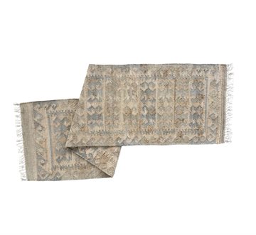 Jute Kelim Løber 73X280