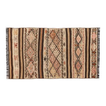 Kelim Tæppe 60X105