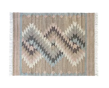 Jute Kelim Tæppe 150X200