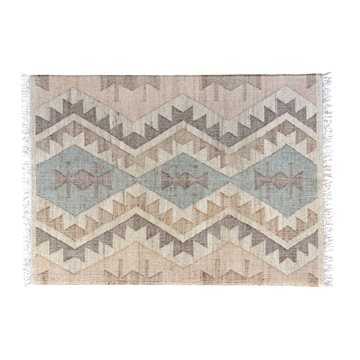 Jute Kelim Tæppe 150X200