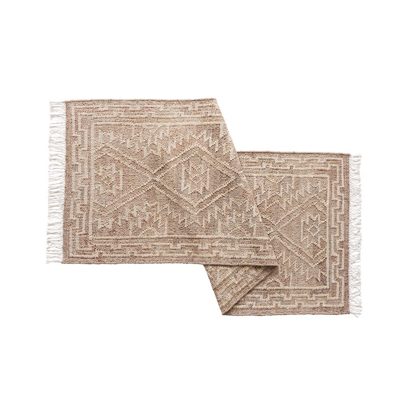 Jute Kelim Løber 70X200 Natur